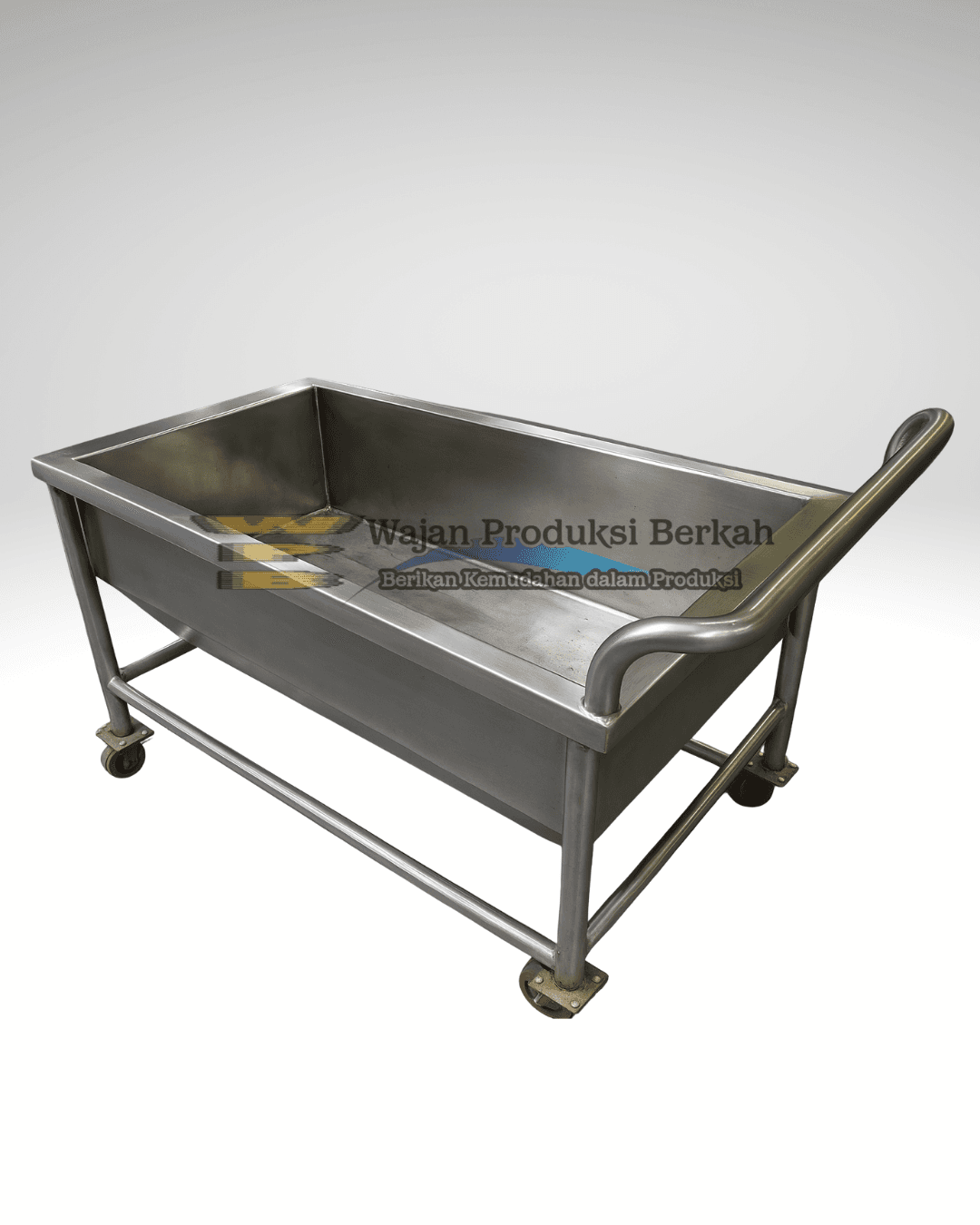 Stainless Food Trolley - gambar 1
